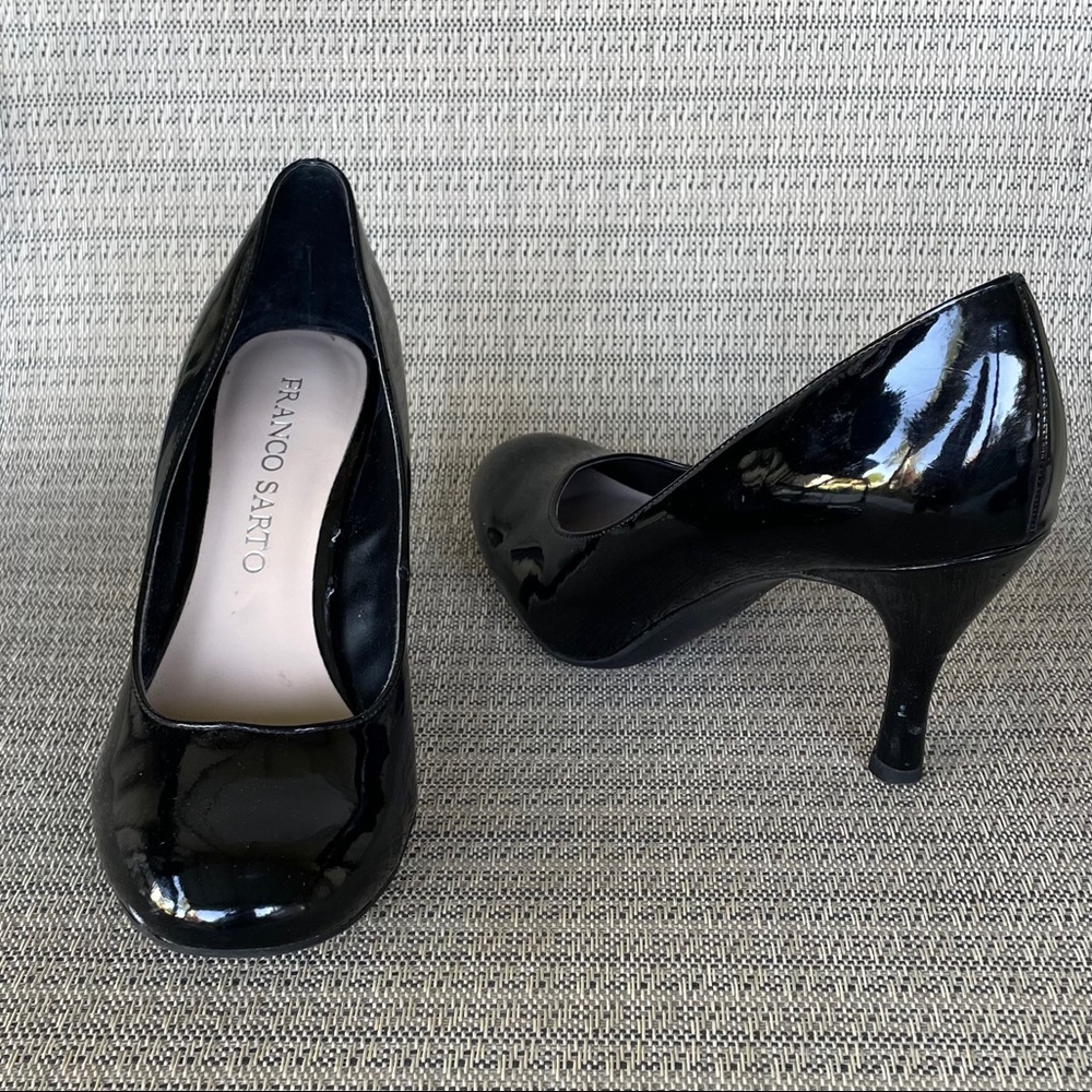 Franco Sarto Raisin Classic Heel Pump Black 6.5M
